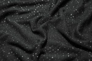 Ткань ангора с люрексом цвет чёрный